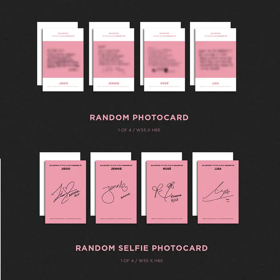 BlackPink - 1st Mini Album - Square Up - YGPLUS - Album - Harumio