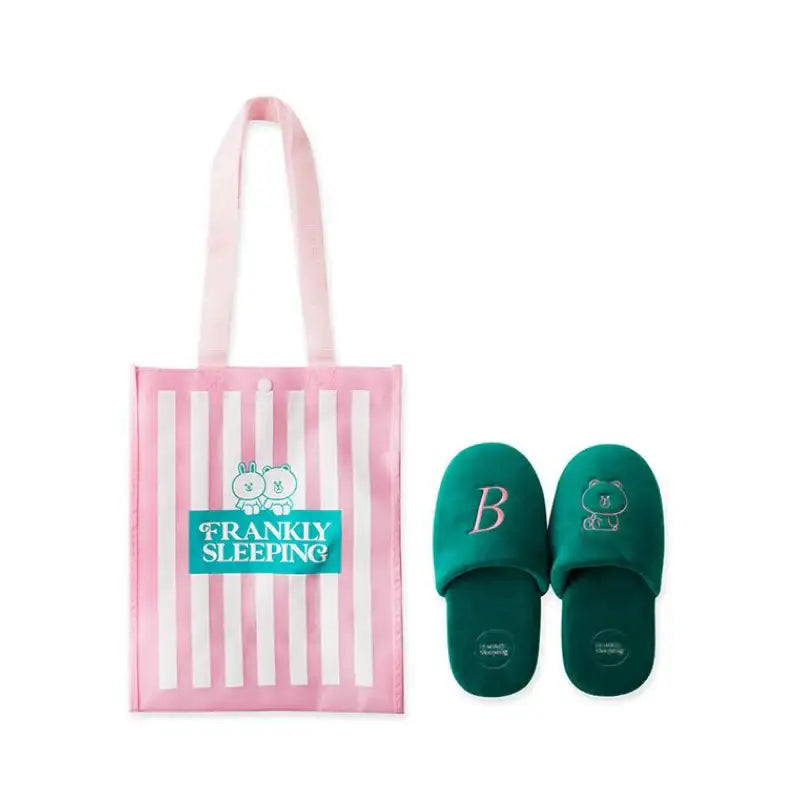 Line Friends - Frankly Sleeping Room Shoes - Line Friends - Footwear - Harumio