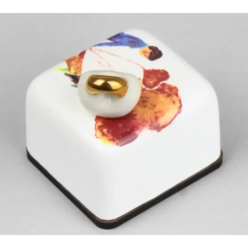 HK Studio - Moony Ceramic Heart Couple Musical Paperweight - HK Studio - Music Box - Harumio