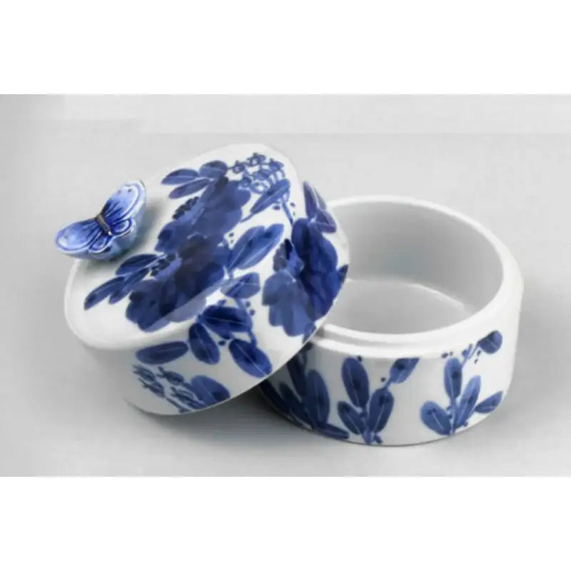 HK Studio - Hand Painted Wide Petal Chrysanthemum Musical Jewelry Box - HK Studio - Music Box - Harumio