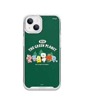 BT21 - Green Planet Camping Elago iPhone Case - LINE FRIENDS - Phone Case - Harumio
