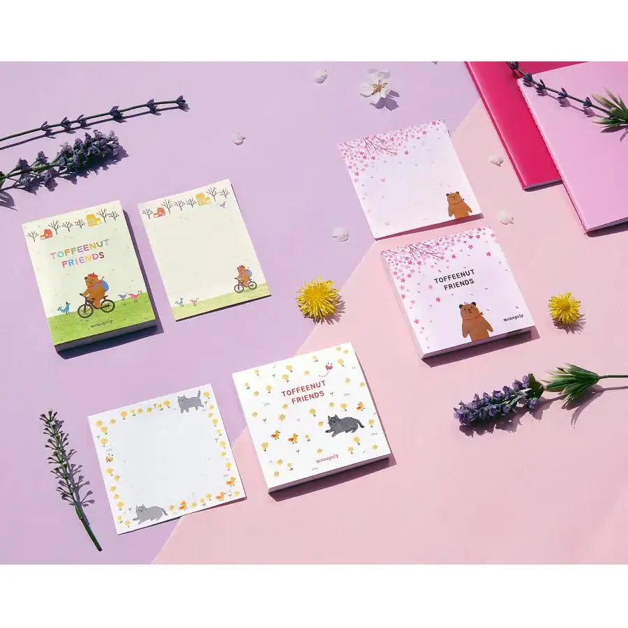 Monopoly - Toffeenut Memo Pad - Monopoly - Notebooks & Notepads - Harumio