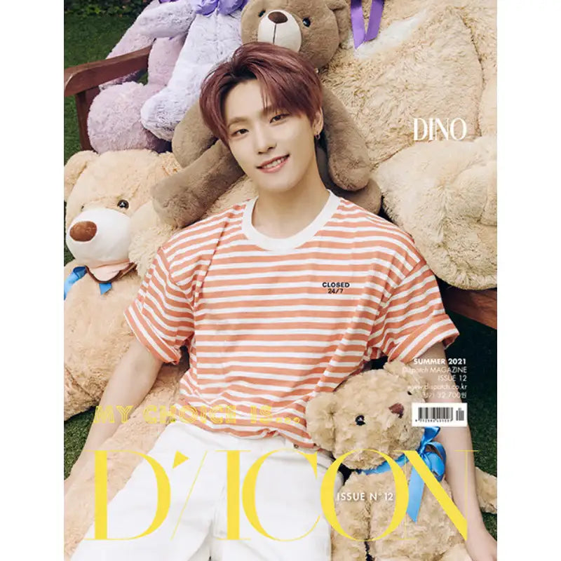 D-Icon - Vol.12 - MY CHOICE IS SEVENTEEN Magazine – Harumio