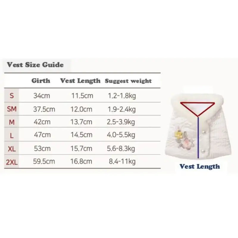 ITSDOG - Pet Narcissus Quilted Vest - ITSDOG - Pet Clothes - Harumio