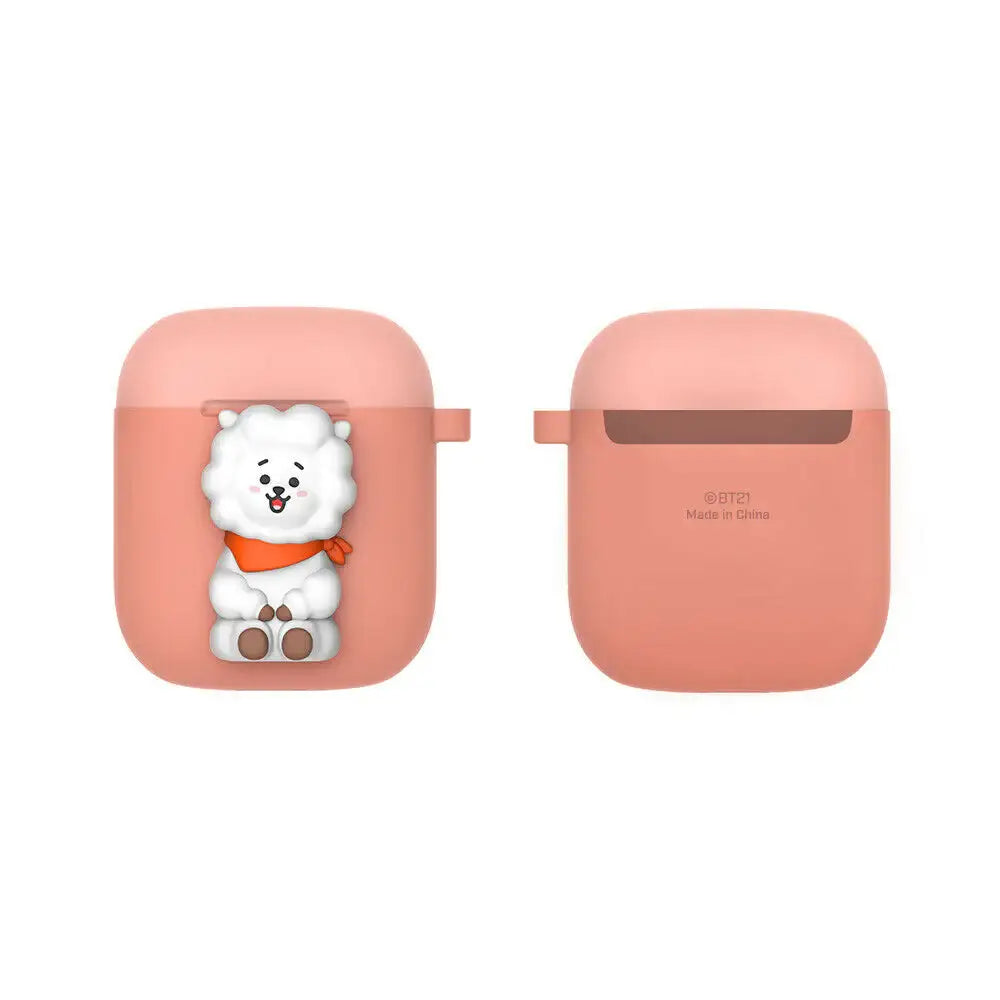BT21 x Royche - Two-Tone AirPods Silicone Case - Type C - Royche - AirPod Case - Harumio