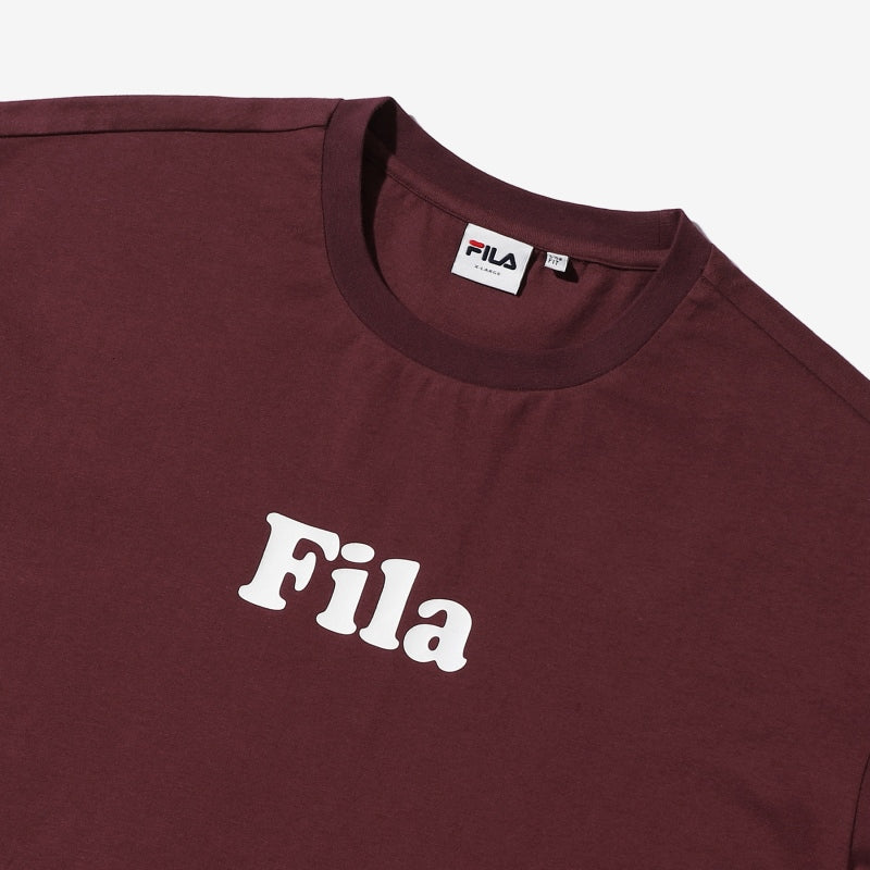 FILA x BTS - This Is Our Summer - Loose Fit New Small Logo Short Sleeve Tee
