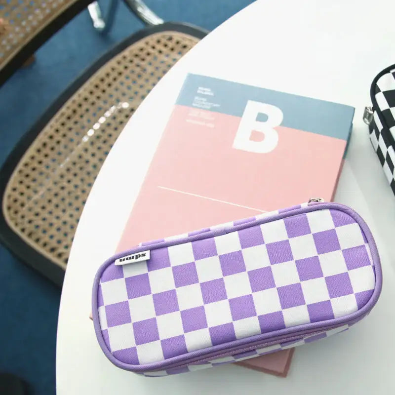 Second Mansion x 10x10 - Checkerboard Daily Pouch - Second Mansion - Pouch - Harumio