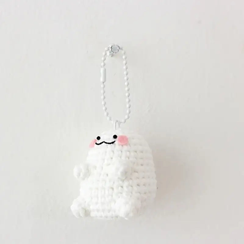 Ikmyeong - Jelly Hand-Knitted Bag Ring - Ikmyeong Shop - Keyrings - Harumio