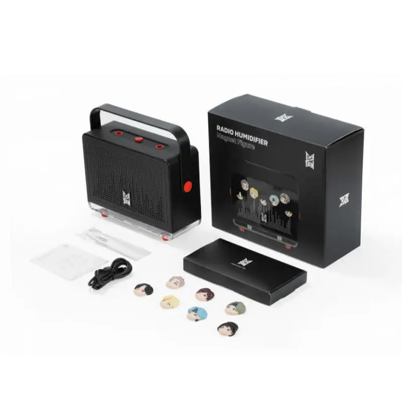BTS - TinyTAN - Magnetic Radio Dual Humidifier - BTS - Accessories, Stationery - Harumio