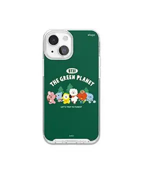 BT21 - Green Planet Camping Elago iPhone Case - LINE FRIENDS - Phone Case - Harumio