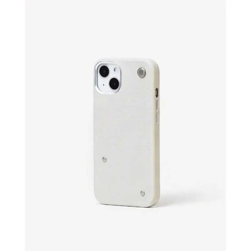 proper belongings - Round Studs Leather Case (iPhone) - proper belongings - Cases - Harumio