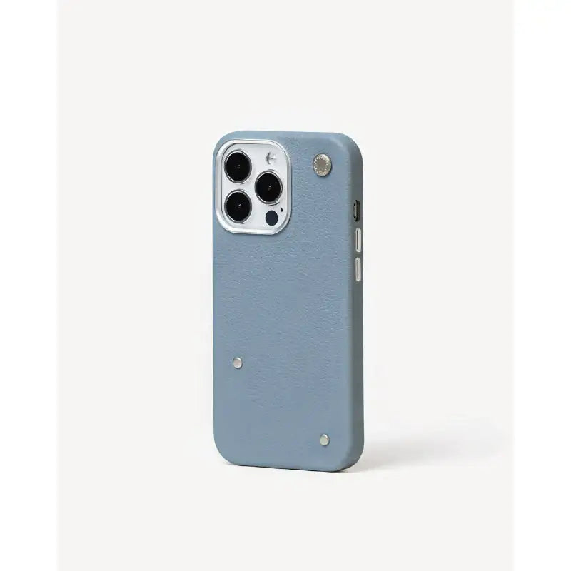 proper belongings - Round Studs Leather Case (iPhone) - proper belongings - Cases - Harumio