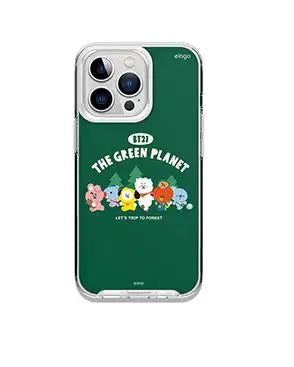 BT21 - Green Planet Camping Elago iPhone Case - LINE FRIENDS - Phone Case - Harumio