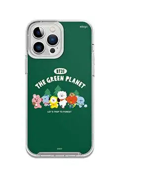 BT21 - Green Planet Camping Elago iPhone Case - LINE FRIENDS - Phone Case - Harumio