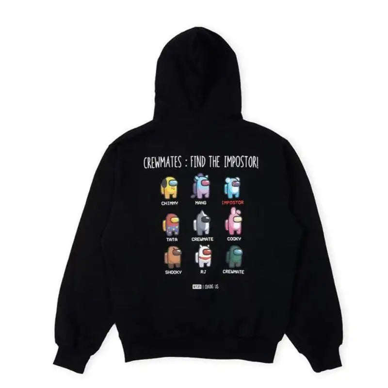 BT21 x AMONG US - Crewmates Hooded Sweatshirt - Limited Edition - LINE FRIENDS - Hooded sweatshirt - Harumio
