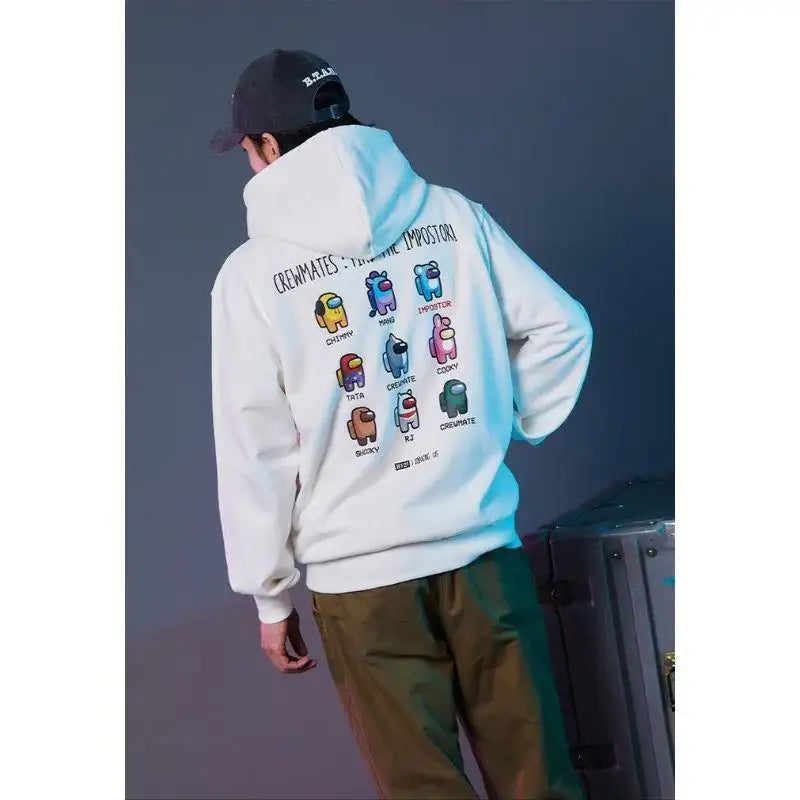 BT21 x AMONG US - Crewmates Hooded Sweatshirt - Limited Edition - LINE FRIENDS - Hooded sweatshirt - Harumio
