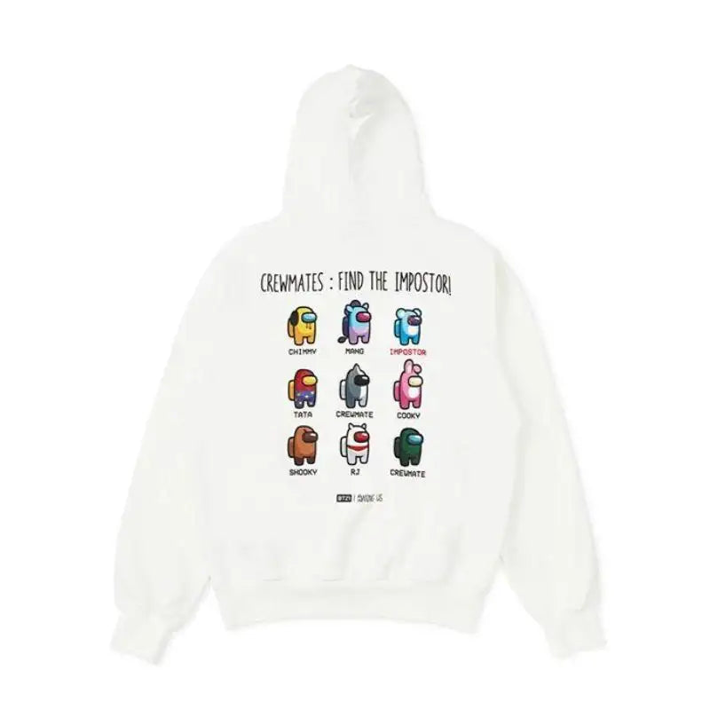 BT21 x AMONG US - Crewmates Hooded Sweatshirt - Limited Edition - LINE FRIENDS - Hooded sweatshirt - Harumio
