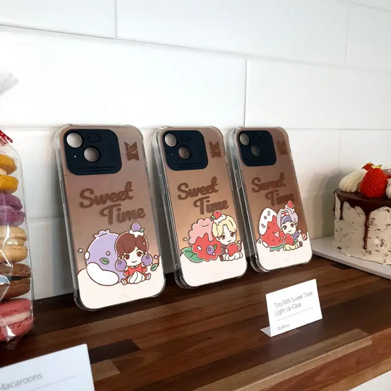 BTS - TinyTAN - Sweet Time Light Up Case - BTS TinyTAN - Phone Case - Harumio