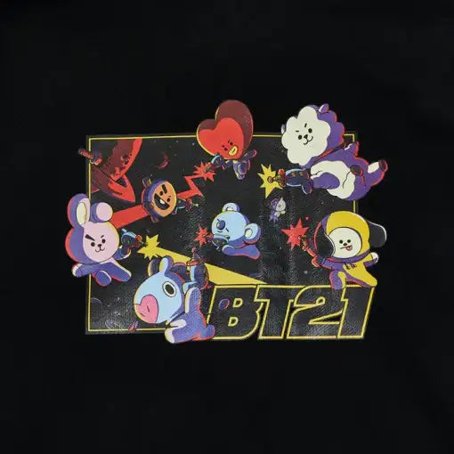 BT21 - Space Squad Zip Up Hoodie - Group - BT21 - Clothing - Harumio