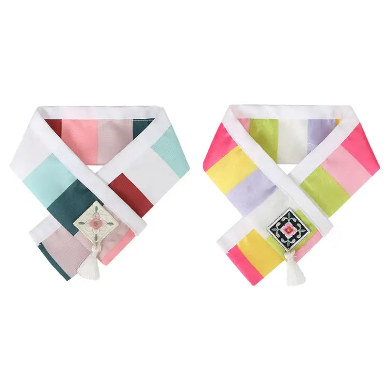 ITSDOG - Saekdong Embroidered Hanbok Cape - ITSDOG - Pet Clothes - Harumio