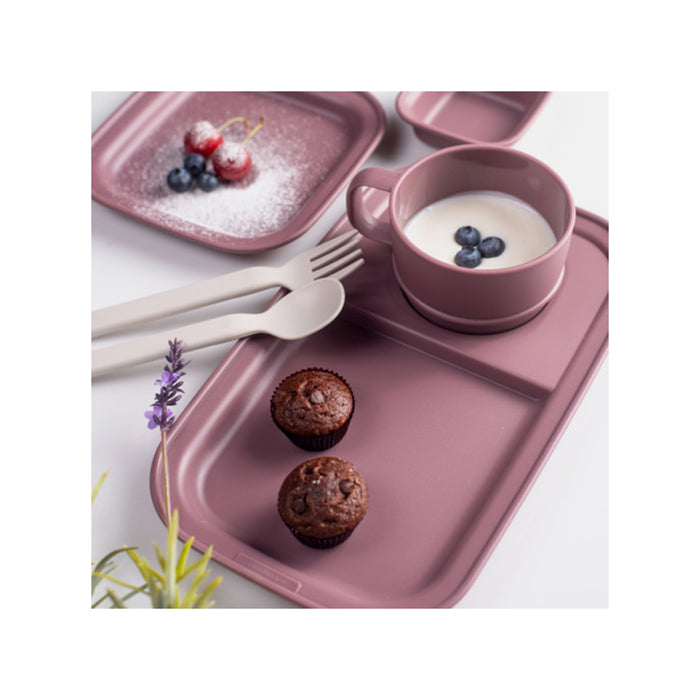 Nineware - Ordinary Table Daily Brunch Set with Fork & Spoon (2 sets)