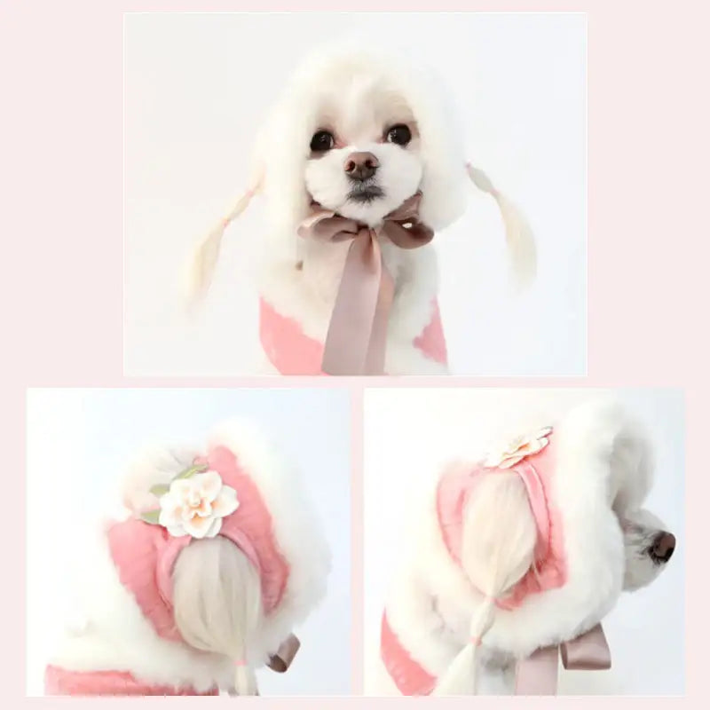 ITSDOG - Junghwa Quilted Pet Hanbok Hat - ITSDOG - Pet Clothes - Harumio