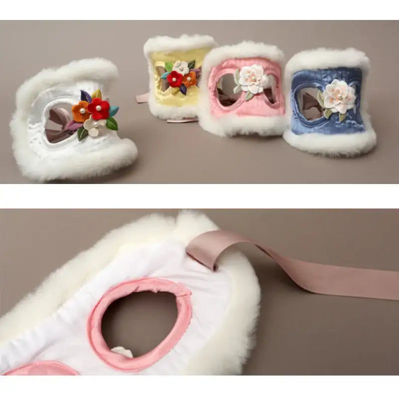 ITSDOG - Junghwa Quilted Pet Hanbok Hat - ITSDOG - Pet Clothes - Harumio