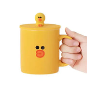 Line Friends - Mug with Cover Set - Line Friends - Accessories - Harumio