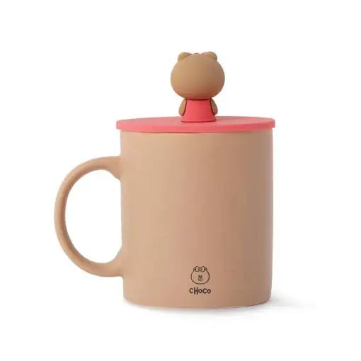 Line Friends - Mug with Cover Set - Line Friends - Accessories - Harumio