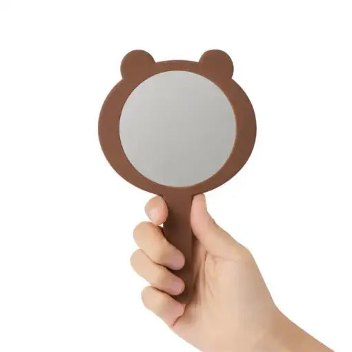 Line Friends - Silicon Hand Mirror - Line Friends - Accessories - Harumio