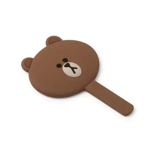 Line Friends - Silicon Hand Mirror - Line Friends - Accessories - Harumio