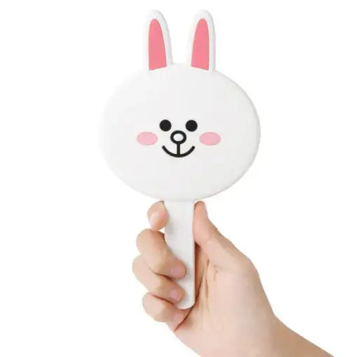 Line Friends - Silicon Hand Mirror - Line Friends - Accessories - Harumio