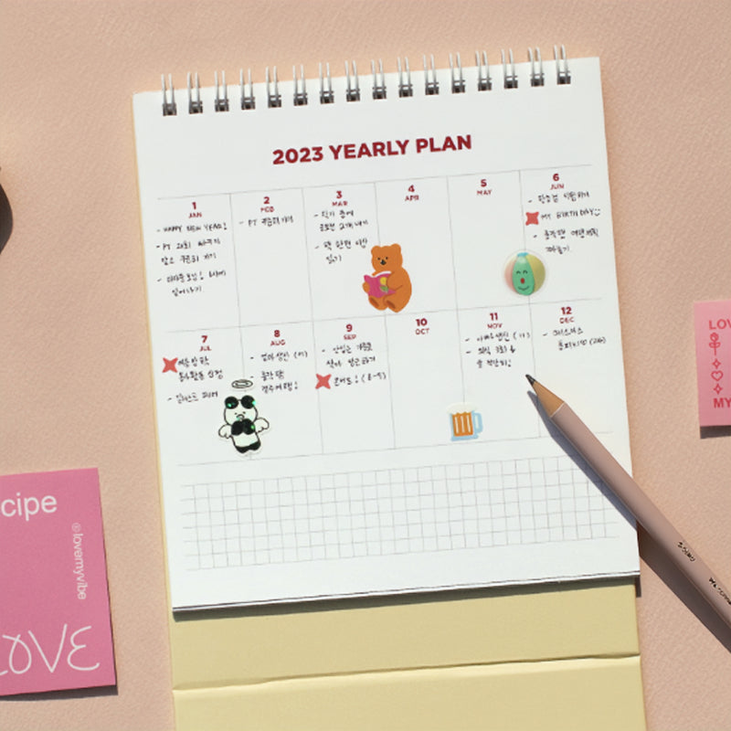 Be On D - 2023 My Schedule Keeper Desk Calendar