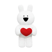 Overaction Bunny - Bunny With Heart Plushie (100cm) - Overaction Bunny - Plushie - Harumio