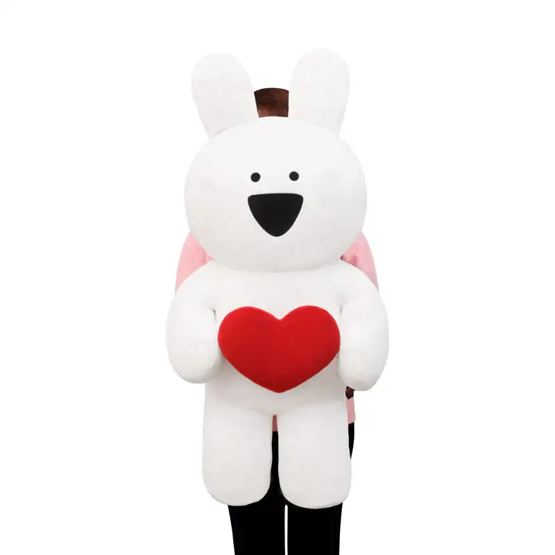 Overaction Bunny - Bunny With Heart Plushie (100cm) - Overaction Bunny - Plushie - Harumio