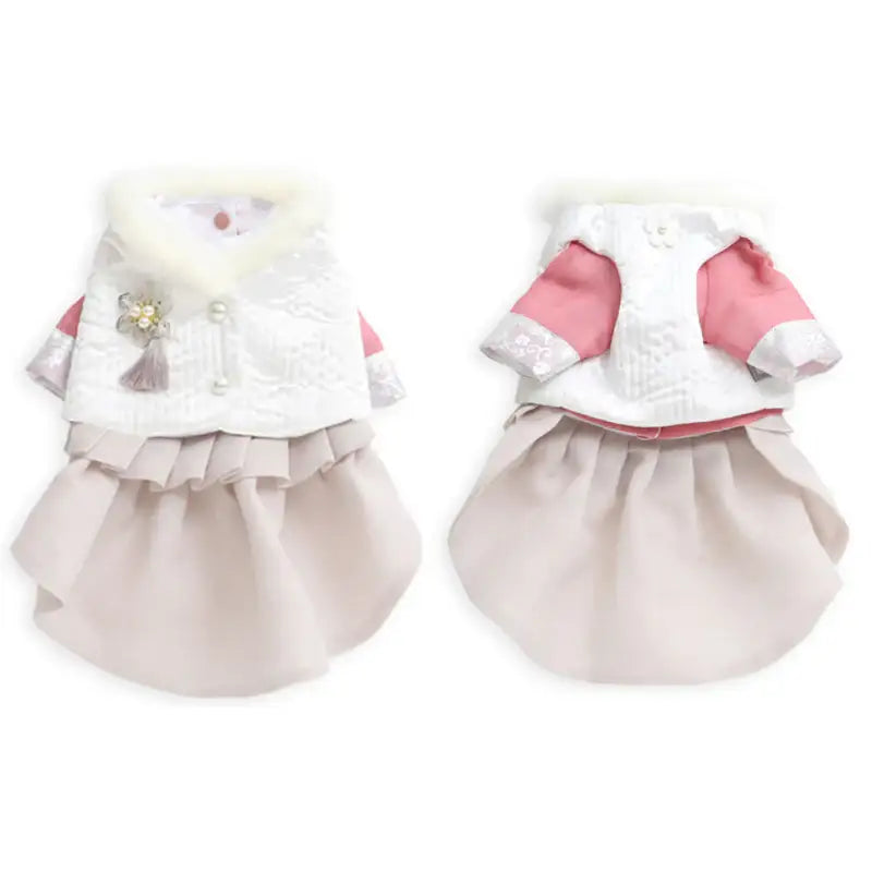 ITSDOG - Pet Princess Jimin Quilted Hanbok - ITSDOG - Pet Clothes - Harumio