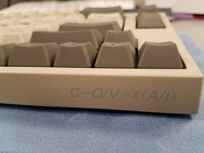 Leopold FC660C Grey / White Korean Dye-Sublimated PBT Keycap - Mechanical Keyboard - Harumio
