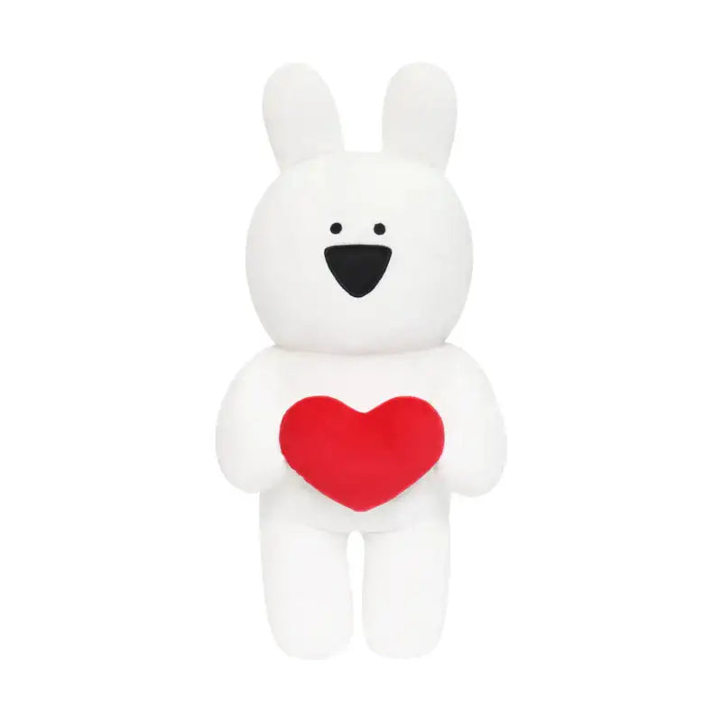 Overaction Bunny - Bunny With Heart Plushie (50cm) - Overaction Bunny - Plushie - Harumio