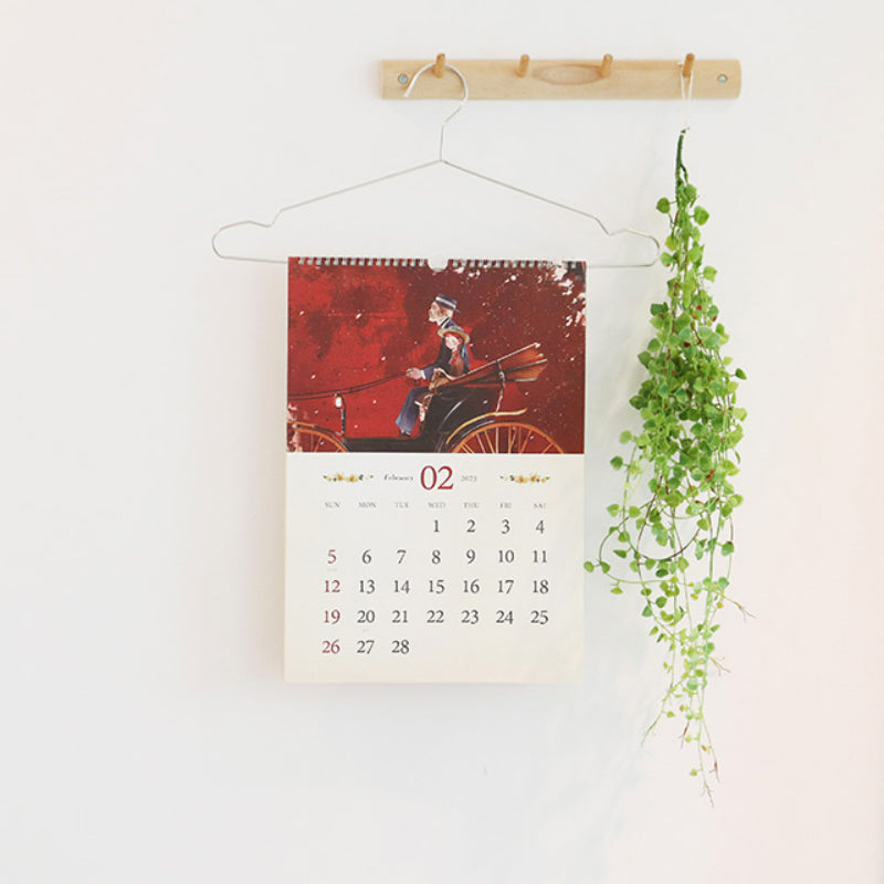 Indigo - 2023 Anne Story Wall Calendar