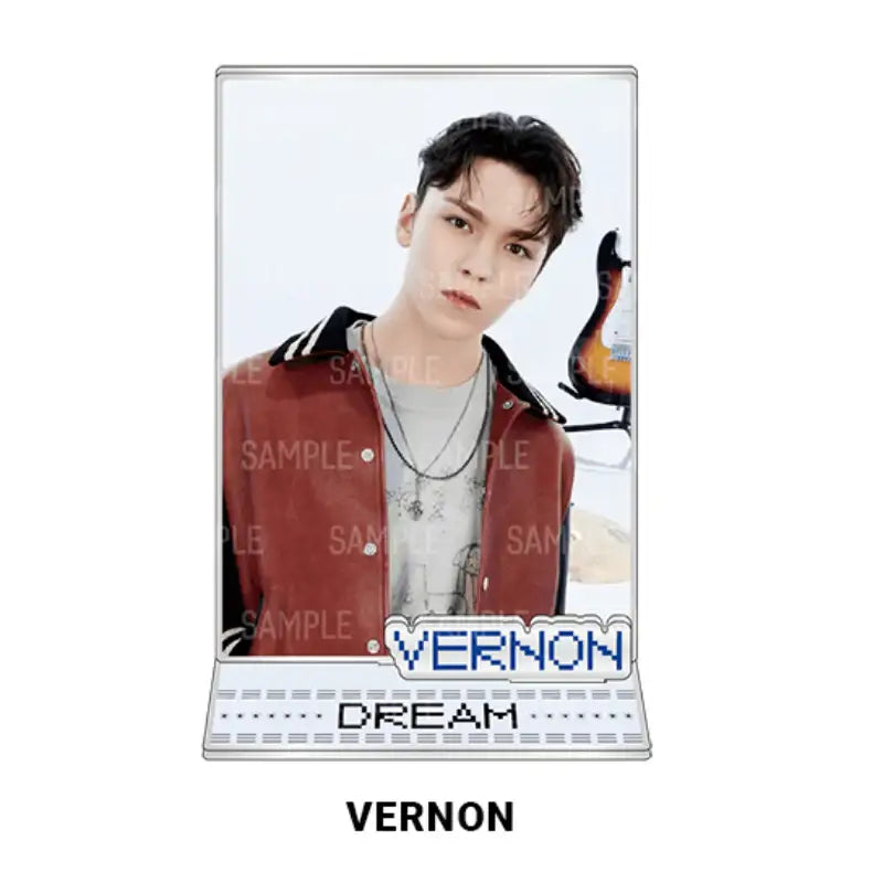 Seventeen - DREAM - Acrylic Photo Card Stand - SEVENTEEN - Acrylic Stand - Harumio