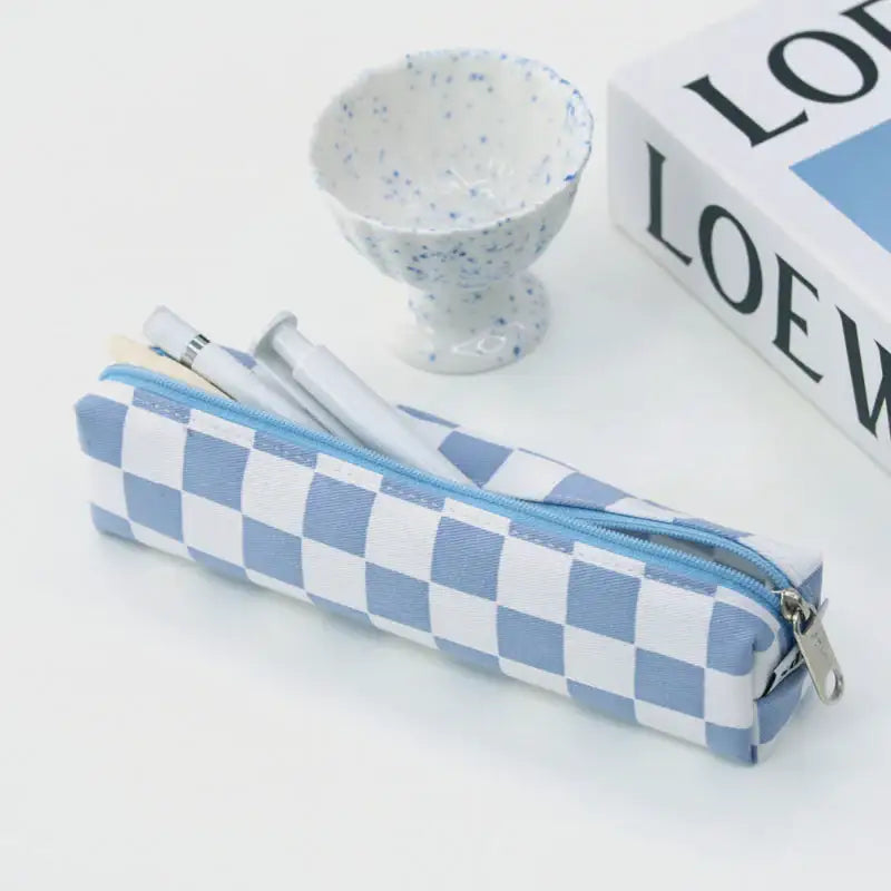 Second Mansion x 10x10 - Checkerboard Pen Case - Second Mansion - Pen Case - Harumio
