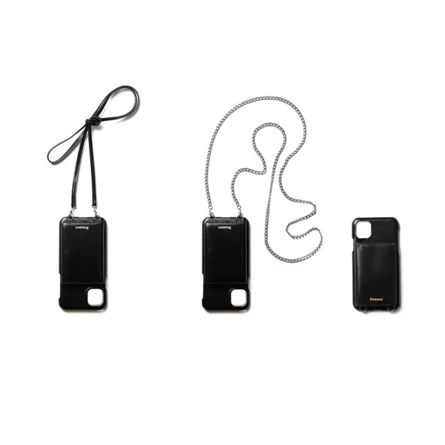 Fennec - Strap Pocket Leather Phone Case