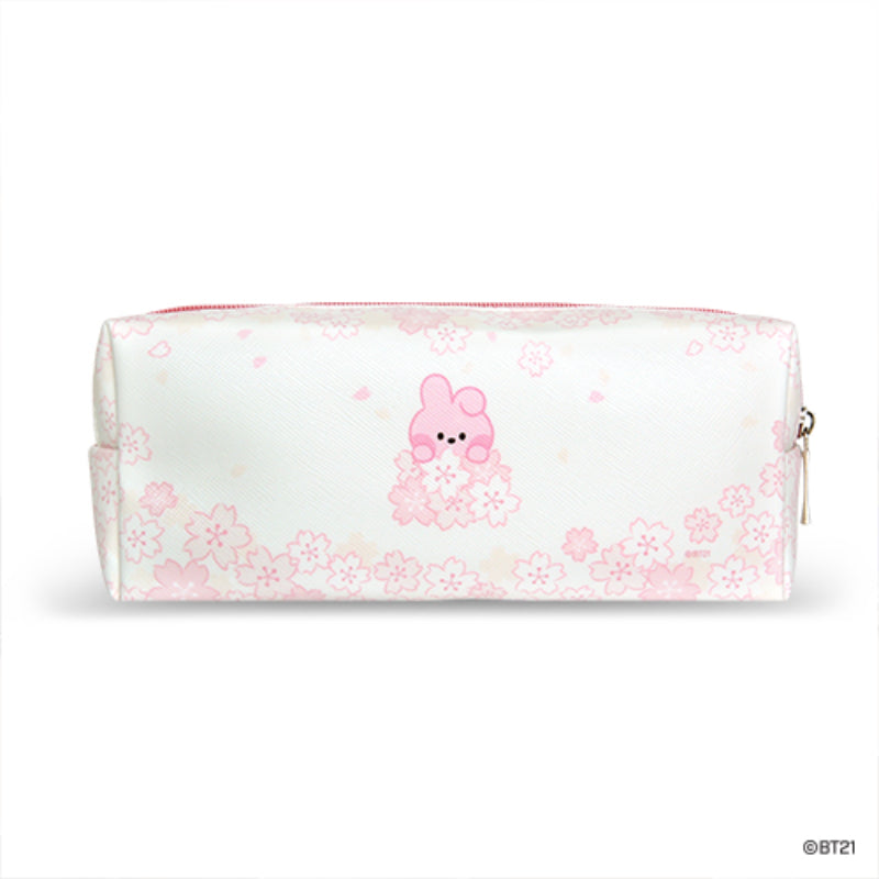 Monopoly x BT21 - Minini Pen Pouch - Cherry Blossom