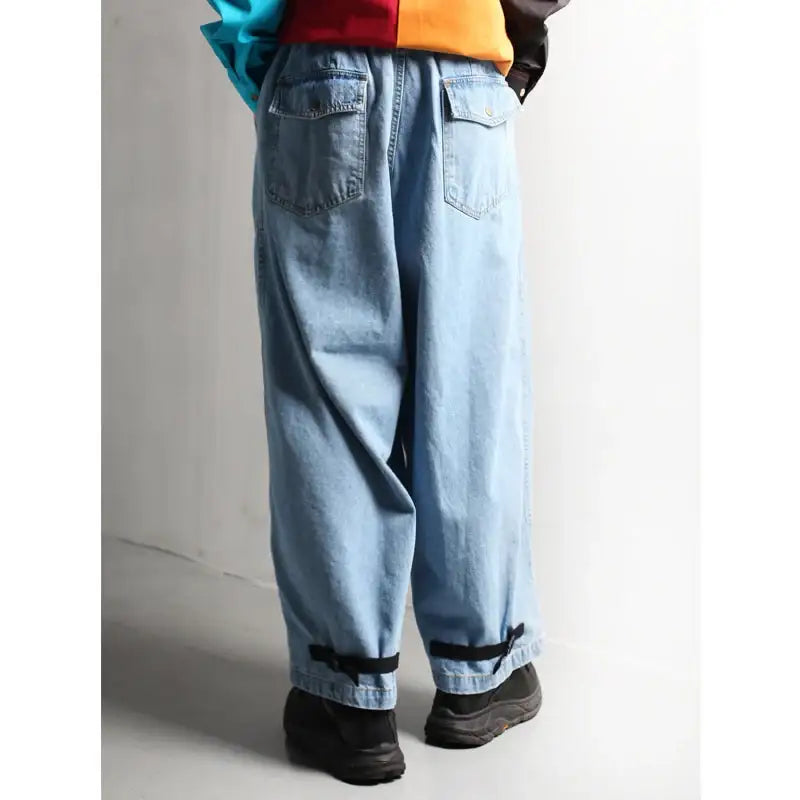LABel M - Denim Belt Balloon Pants - LABel M - Pants - Harumio