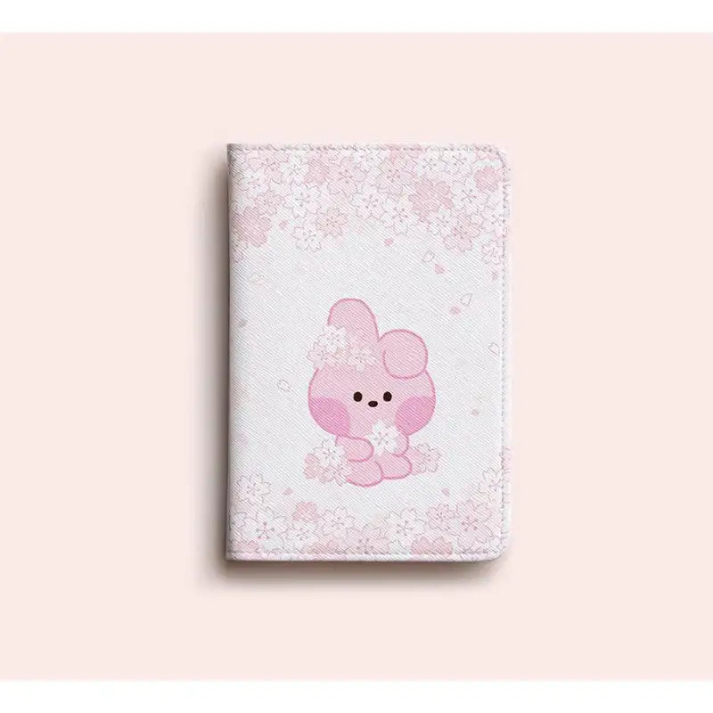 Monopoly x BT21 - Minini Passport Case - Cherry Blossom - Monopoly - Passport Case - Harumio