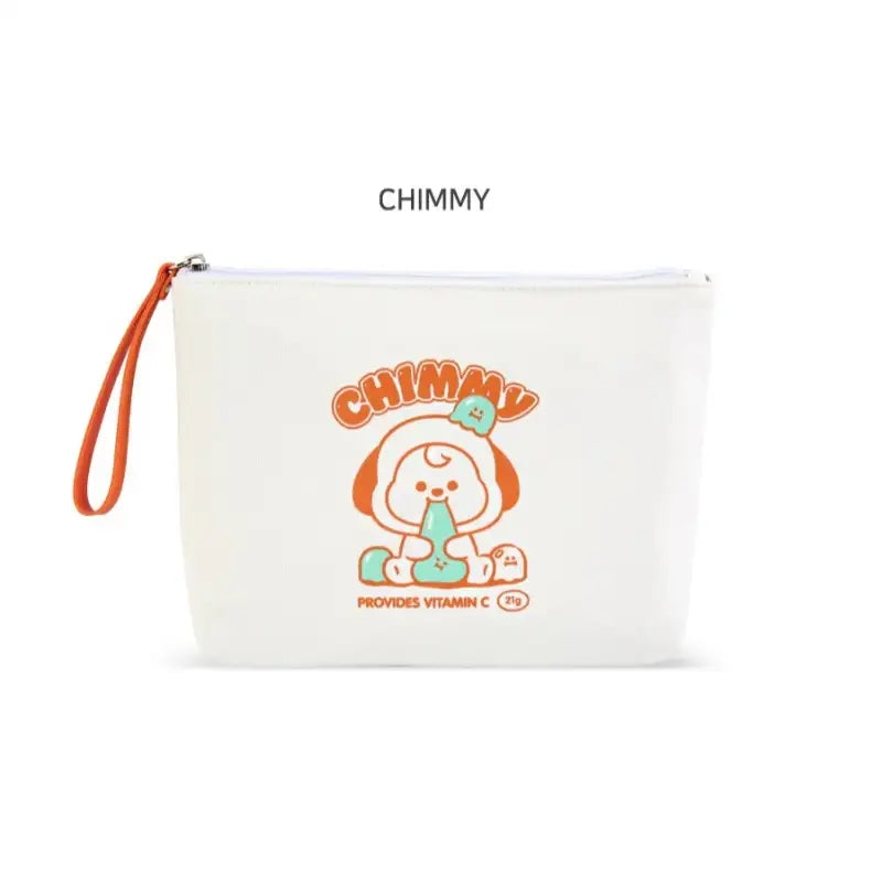 BT21 x Monopoly - Baby Canvas Pouch JELLY CANDY - BT21 x Monopoly - Pouches - Harumio