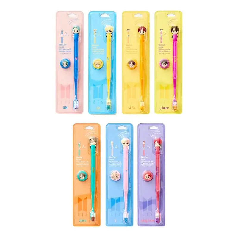 BTS - TinyTan - BTS Character Figure Toothbrush Set - BTS - Home & Living, Accessories - Harumio