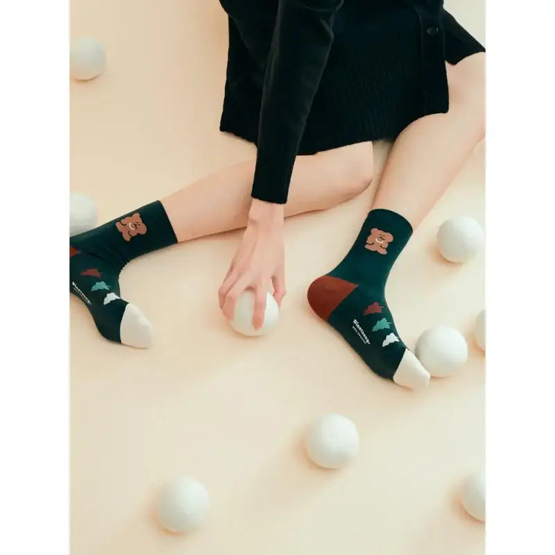 Dinotaeng - Quokka & BOBO Single Socks - Dinotaeng - Socks - Harumio