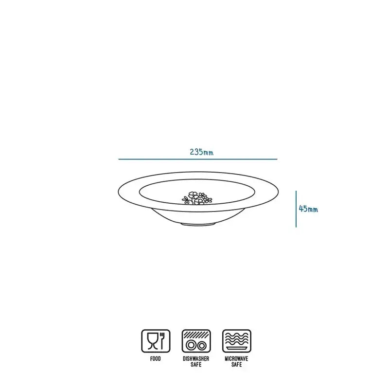 1537 - Pasta Bowls - 1537 - Bowls - Harumio