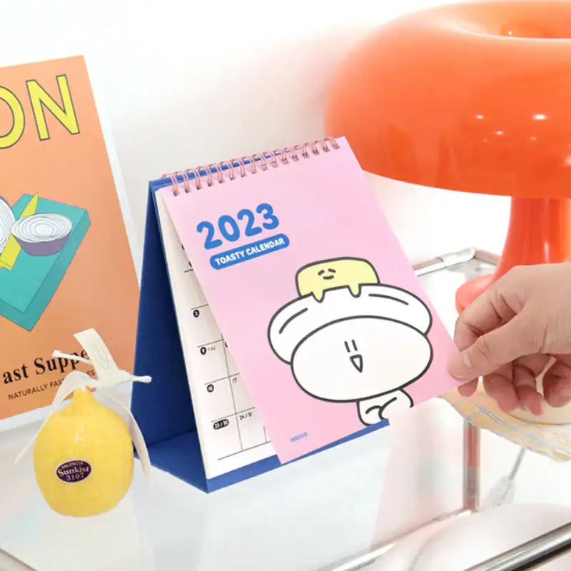 Indigo - 2023 Toasty Cheer Up Desk Calendar - INDIGO - Calendar - Harumio